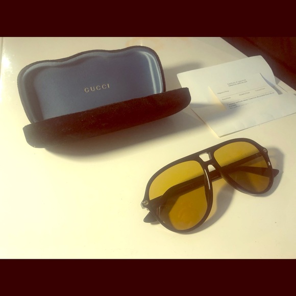 Gucci Sunglasses MEN GG0119S 001